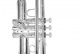 TR-501S BB TRUMPET (SILVER PLATED) 