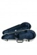 HIGHTECH CONTOURED VIOLA CASE - SILVER CARBON LOOK