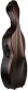 Étui Violoncelle 4/4 Hightech Bonbon + Roues - Marron/Noir