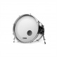BD22RGCW EQ3 RESONANT WHITE COATED BASS DRUM HEAD 22 INCH