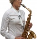 STANDARD WHITE DRAAGRIEM VOOR SAXOFOON - SNAPHOOK