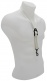STANDARD WHITE DRAAGRIEM VOOR SAXOFOON - SNAPHOOK
