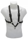 S40M - ALTO / TENOR / BARITONE SAXOPHON MEN L SIZE TRAGEGURT (METAL HOOK)