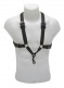 S43SH - ALTO / TENOR SAXOPHON MEN XL SIZE HARNESS (SNAP HOOK)