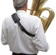 T03 - TUBA AND EUPHONIUM SHOULDER STRAP L SIZE (2 LOOP ATTACHMENTS)