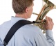 BRASS SLING TUBA, SAXHORN AND EUPHONIUM
