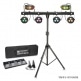 MULTI FX BAR EZ - 3 LIGHT EFFECTS LIGHTING SYSTEM FOR MOBILE DJS AND GROUPS