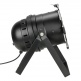PAR 64 CAN RGBWA + UV 10 WBS - PROYECTOR PAR 12 LED - 10 W RGBWA + UV 6 EN 1 - CAJA NEGRA