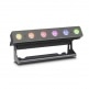 PIXBAR 500 PRO - BARRA LED PROFISSIONAL 6 LEDS RGBWA + UV 12 W