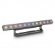 PIXBAR 600 PRO - BARRE LED PROFESSIONNELLE 12 LEDS RGBWA+UV 12 W