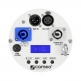 ESTÚDIO PAR 64 PODE RGBWA + UV 12 W WH - 12 W RGBWA + UV LED PAR PROJETOR 12 W, CAIXA BRANCA