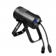 Q-SPOT 15 W - PONTO COMPACTO COM CAIXA PRETA COM LED BRANCO QUENTE 15 W