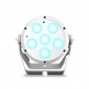 Root Par 6 WH - Projecteur Par RGBaw + Uv 6 X 12 W