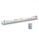 TRIBAR 200 IR WH - TRICOLOR LED BAR (RGB), 12 x 3 W, WEISSE BOX, MIT INFRAROT-FERNBEDIENUNG