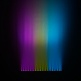 TRIBAR 400 IR - BARRA LED TRICOLOR (RGB), 24 X 3 W, CAJA NEGRA, CON MANDO A DISTANCIA INFRARROJOS