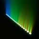 TRIBAR 400 IR - BARRE LED TRICOLORES (RGB), 24 X 3 W, BOITIER NOIR, AVEC TLCOMMANDE INFRAROUGE