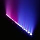 Tribar 400 Ir - Barre Led Tricolores (Rgb), 24 X 3 W, Boitier Noir, Avec Tlcommande Infrarouge