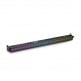 TRIBAR 400 IR - TRICOLOR LED BAR (RGB), 24 X 3 W, BLACK BOX, MET INFRAROOD AFSTANDSBEDIENING