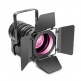 TS 60 W RGBW - SPOT PER TEATRO CON LENTE PIANETA CONVESSA E LED RGBW 60 W, CONTENITORE NERO