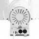 TS 60 W RGBW WH - SPOT FOR THEATER WITH CONVEX PLANE LENS AND 60 W RGBW LED, WHITE HOUSING