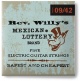 Sign. Rev. Willy's Lottery Medium Light !9-11-16-24-32-42