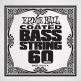 .060 COATED NICKEL WOUND ELECTRIC BASS STRING SINGLE
