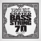 .070 COATED NICKEL WOUND ELECTRIC BASS STRING SINGLE