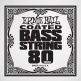 .080 COATED NICKEL WOUND ELECTRIC BASS STRING SINGLE