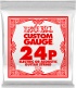 .024 PLAIN STEEL ELECTRIC OR ACOUSTIC GUITAR STINGS