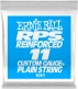 .011 RPS REINFORCED PLAIN ELECTRIC GUITAR STRINGS