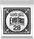 .028 EVERLAST COATED 80/20 BRONZE ACOUSTIC GUITAR STRINGS