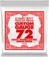 .072 NICKEL WOUND ELECTRIC GUITAR STRINGS