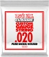 .020 CLASSIC PURE NICKEL WOUND ELECTRIC GUITAR STRINGS