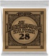 .028 EARTHWOOD 80/20 BRONZE ACOUSTIC GUITAR STRINGS