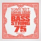 .075 NICKEL WOUND ELECTRIC BASS STRING SINGLE