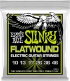 2591 FLATWOUND REGULAR SLINKY FLATWOUND 10 - 46