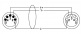 DMX CABLE 5 POINTS 5 M