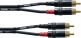 Câble Audio Double RCA 1,5 M