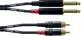AUDIO CABLE DOUBLE JACK MONO/RCA 1.5 M