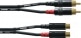 AUDIO CABLE RCA MALE/FEMALE 3 M