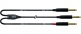 AUDIO CABLE JACK ST. - 2 MONO JACK 90 CM
