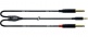 CABLE AND STRAP MINIJACK STEREO/2 JACK MONO 1.5 M