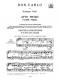 VERDI G. - DON CARLO VERSIONE IN 4 ATTI - CHANT ET PIANO