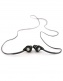 NECK CORD FOR CRESCENDO HEARING PROTECTION TIPS - BLACK 60CM