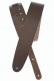 Basic Classic Leather Guitar Strap Brown
