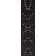 VENTED LEATHER GUITAR STRAP, STAR DUST