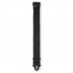 Sangle Auto Lock pour Guitare Motif Black Padded