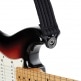 SANGLE AUTO LOCK POUR GUITARE MOTIF BLACK PADDED