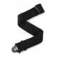 Sangle Auto Lock pour Guitare Motif Black Padded