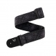 WOVEN GUITAR STRAP, MONTEREY BLACK TUBULAR